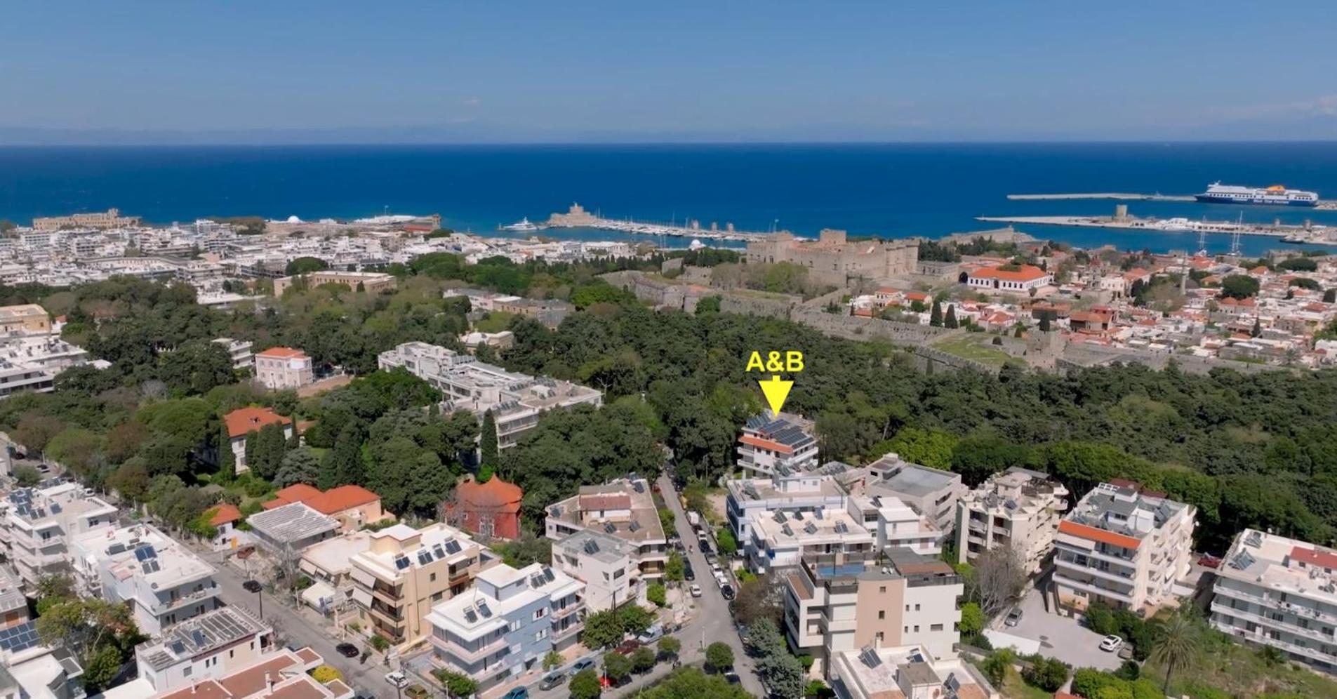 A&B Rhodes City Apartments Luaran gambar